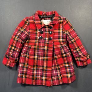 Wonder Kids 4t Flannel Pea Coat